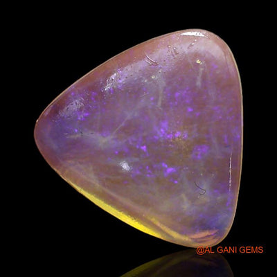 4.30 Cts Unheated Australian Fire Opal Loose Gemstone Trillion Cabochon Natural 14x14x3 mm A-210