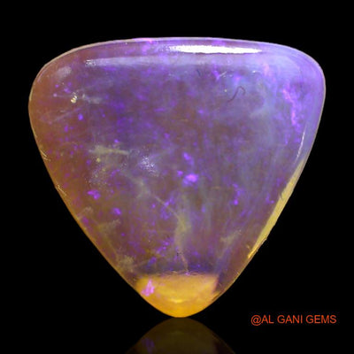 4.30 Cts Unheated Australian Fire Opal Loose Gemstone Trillion Cabochon Natural 14x14x3 mm A-210