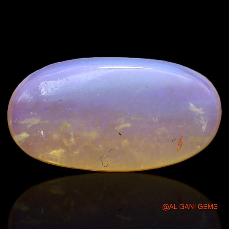 4.25 Cts Natural Australian Fire Opal Oval Cabochon Loose Gemstone For Jewelry 15x8x4 mm A-212