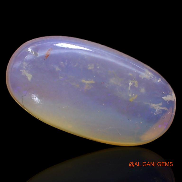 4.25 Cts Natural Australian Fire Opal Oval Cabochon Loose Gemstone For Jewelry 15x8x4 mm A-212