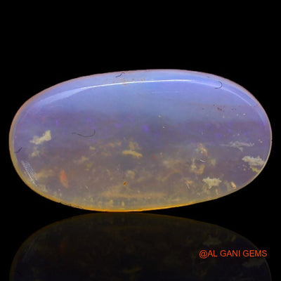 4.25 Cts Natural Australian Fire Opal Oval Cabochon Loose Gemstone For Jewelry 15x8x4 mm A-212