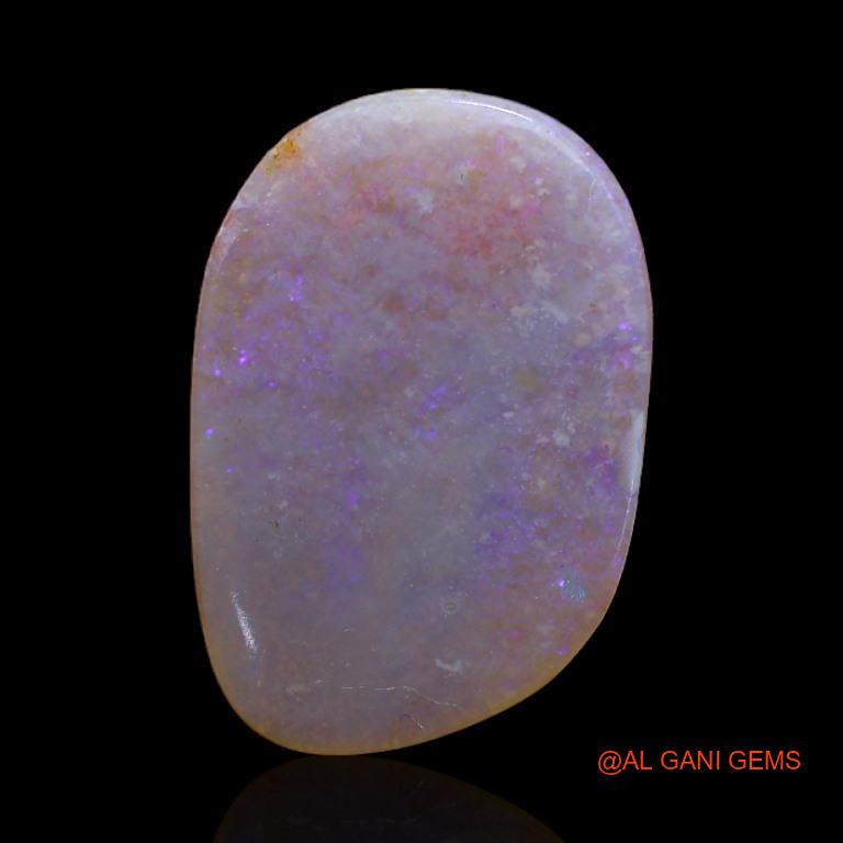 4.20 Cts Natural Australian Fire Opal Fancy Cabochon Loose Gemstone For Jewelry 18x12x2 mm A-213