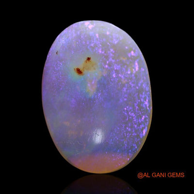Natural Untreated Fire Opal Loose Gemstone Oval Cabochon From Australia 3.80 Cts 17x13x2 mm A-215