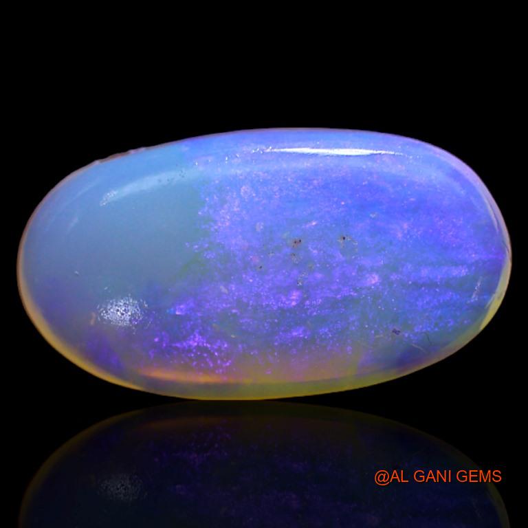 Natural Untreated Fire Opal Loose Gemstone Oval Cabochon From Australia 2.40 Cts 14x8x3 mm A-216