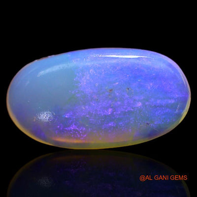 Natural Untreated Fire Opal Loose Gemstone Oval Cabochon From Australia 2.40 Cts 14x8x3 mm A-216