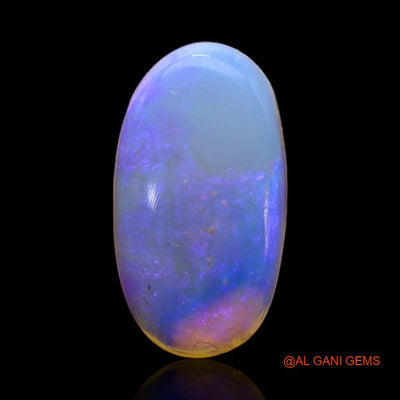 Natural Untreated Fire Opal Loose Gemstone Oval Cabochon From Australia 2.40 Cts 14x8x3 mm A-216