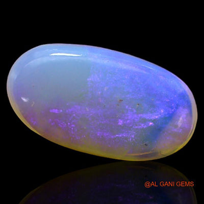 Natural Untreated Fire Opal Loose Gemstone Oval Cabochon From Australia 2.40 Cts 14x8x3 mm A-216
