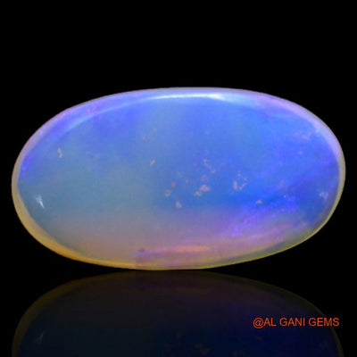 Natural Untreated Fire Opal Loose Gemstone Oval Cabochon From Australia 2.40 Cts 14x8x3 mm A-216