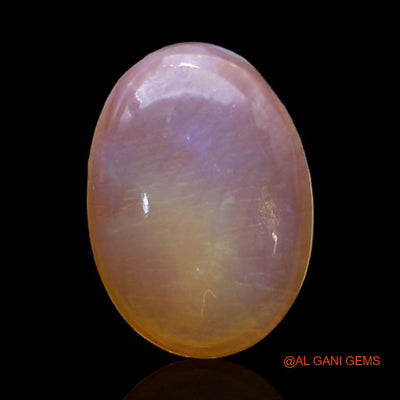 2.40 Cts Unheated Australian Fire Opal Loose Gemstone Oval Cabochon Natural 13x9x2 mm A-218