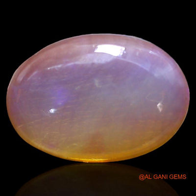 2.40 Cts Unheated Australian Fire Opal Loose Gemstone Oval Cabochon Natural 13x9x2 mm A-218