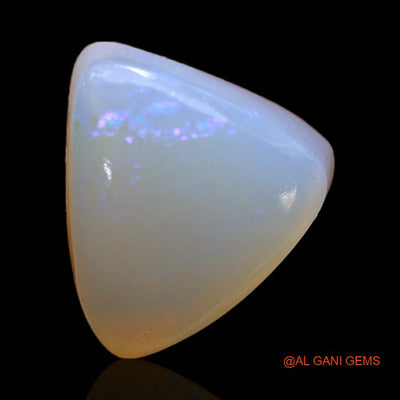 Natural Untreated Fire Opal Loose Gemstone Oval Cabochon From Australia 4.85 Cts 11x10x6 mm A-219