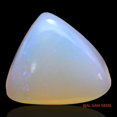 Natural Untreated Fire Opal Loose Gemstone Oval Cabochon From Australia 4.85 Cts 11x10x6 mm A-219