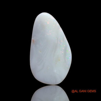 6.25 Cts Natural Australian Fire Opal Loose Gemstone Fancy Cabochon 25x14x3 mm A-21