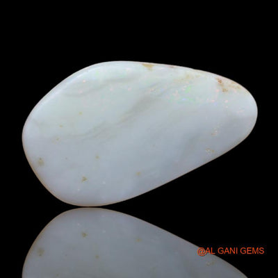 6.25 Cts Natural Australian Fire Opal Loose Gemstone Fancy Cabochon 25x14x3 mm A-21