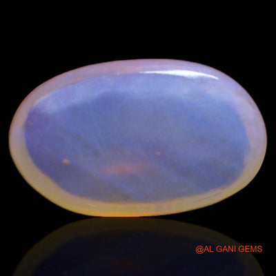 3.95 Cts Natural Australian Fire Opal Loose Gemstone Fancy Cabochon 15x9x4 mm A-222