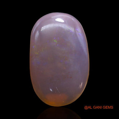 Natural Fire Opal Gemstone 5.95 Cts Loose Oval Cabochon From Australia 17x11x4 mm A-224