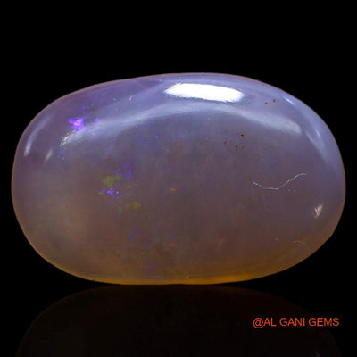 Natural Fire Opal Gemstone 5.95 Cts Loose Oval Cabochon From Australia 17x11x4 mm A-224