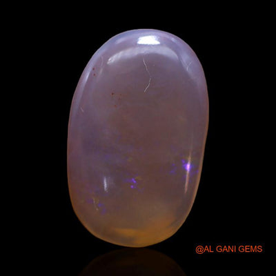Natural Fire Opal Gemstone 5.95 Cts Loose Oval Cabochon From Australia 17x11x4 mm A-224