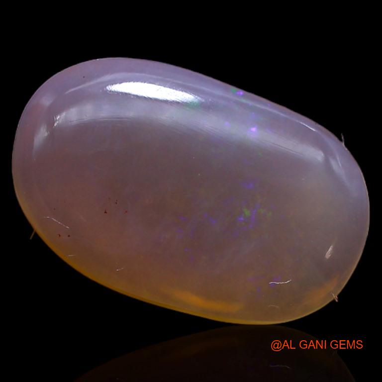 Natural Fire Opal Gemstone 5.95 Cts Loose Oval Cabochon From Australia 17x11x4 mm A-224