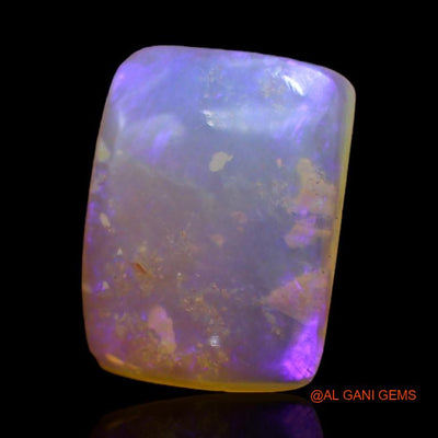 Natural Fire Opal Gemstone 2.40 Cts Loose Square Cabochon From Australia 12x9x2 mm A-226