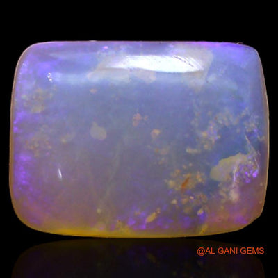 Natural Fire Opal Gemstone 2.40 Cts Loose Square Cabochon From Australia 12x9x2 mm A-226