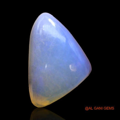 3.60 Cts Natural Australian Fire Opal Loose Gemstone Trillion Cabochon 14x9x4 mm A-227