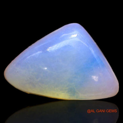 3.60 Cts Natural Australian Fire Opal Loose Gemstone Trillion Cabochon 14x9x4 mm A-227