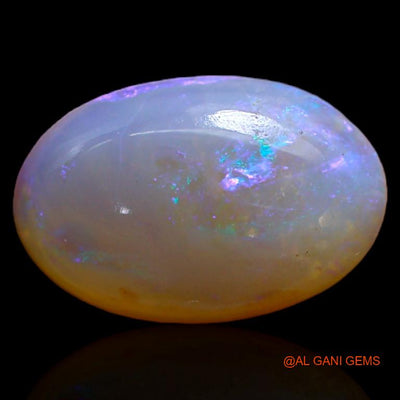 2.95 Cts Natural Australian Fire Opal Loose Gemstone Oval Cabochon 13x8x3 mm A-228
