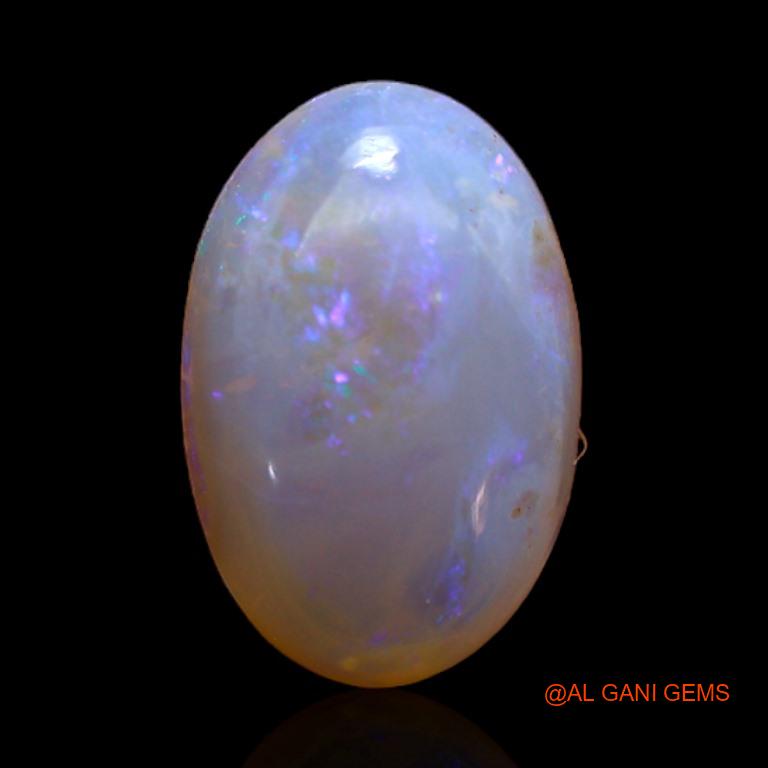 2.95 Cts Natural Australian Fire Opal Loose Gemstone Oval Cabochon 13x8x3 mm A-228