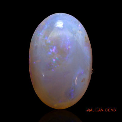2.95 Cts Natural Australian Fire Opal Loose Gemstone Oval Cabochon 13x8x3 mm A-228