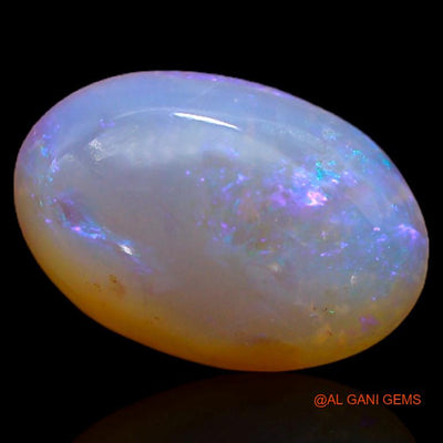 2.95 Cts Natural Australian Fire Opal Loose Gemstone Oval Cabochon 13x8x3 mm A-228