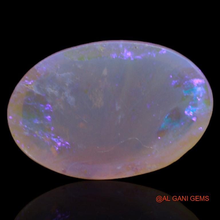 2.95 Cts Natural Australian Fire Opal Loose Gemstone Oval Cabochon 13x8x3 mm A-228