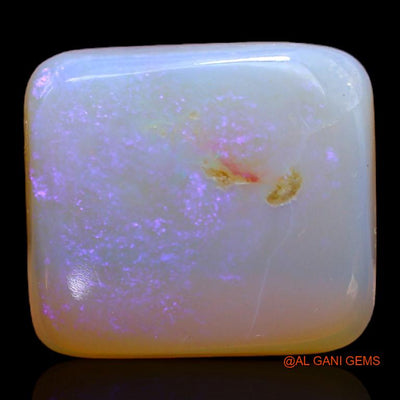 5.20 Cts Unheated Australian Fire Opal Loose Gemstone Square Cabochon Natural 12x11x4 mm A-229