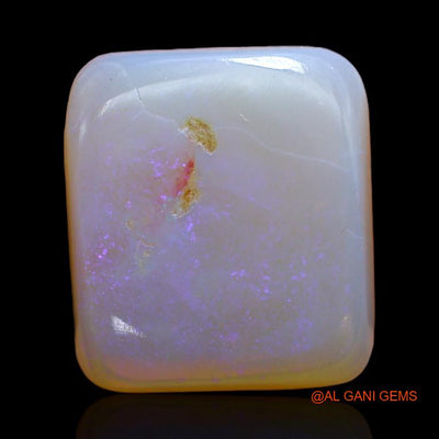 5.20 Cts Unheated Australian Fire Opal Loose Gemstone Square Cabochon Natural 12x11x4 mm A-229