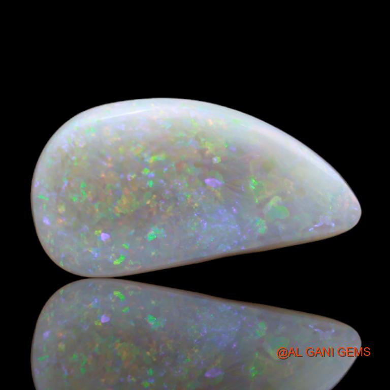 6.35 Cts Natural Australian Fire Opal Loose Gemstone Oval Cabochon 21x11x3 mm A-22
