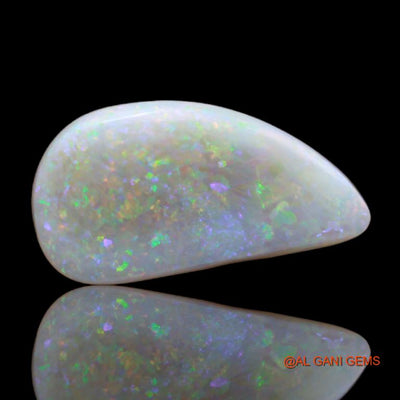 6.35 Cts Natural Australian Fire Opal Loose Gemstone Oval Cabochon 21x11x3 mm A-22