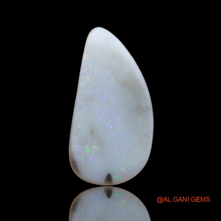 6.35 Cts Natural Australian Fire Opal Loose Gemstone Oval Cabochon 21x11x3 mm A-22