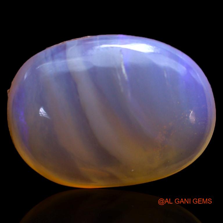 3.65 Cts Natural Australian Fire Opal Oval Cabochon Loose Gemstone For Jewelry 13x9x3 mm A-230