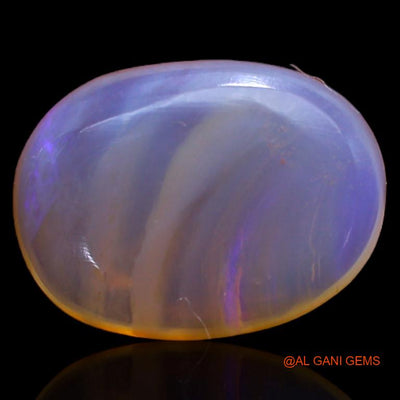 3.65 Cts Natural Australian Fire Opal Oval Cabochon Loose Gemstone For Jewelry 13x9x3 mm A-230
