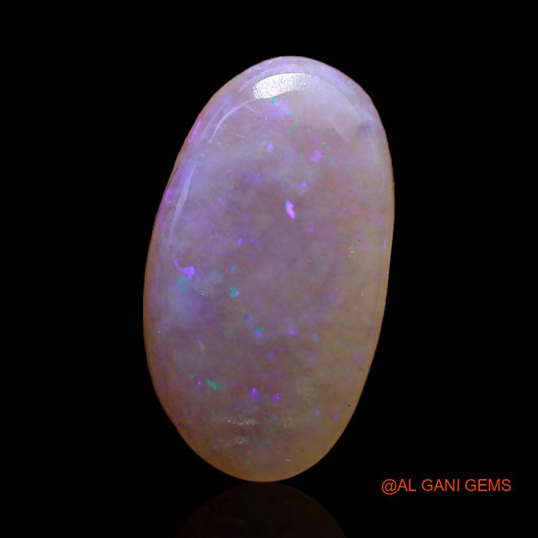 2.40 Cts Natural Australian Fire Opal Loose Gemstone Fancy Cabochon 15x8x2 mm A-231