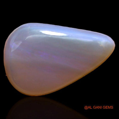 3.80 Cts Natural Australian Fire Opal Pear Cabochon Loose Gemstone For Jewelry 14x9x4 mm A-233