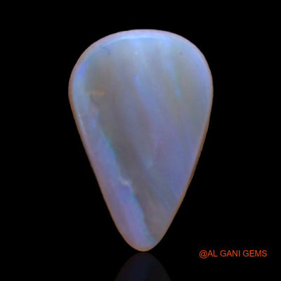 3.80 Cts Natural Australian Fire Opal Pear Cabochon Loose Gemstone For Jewelry 14x9x4 mm A-233