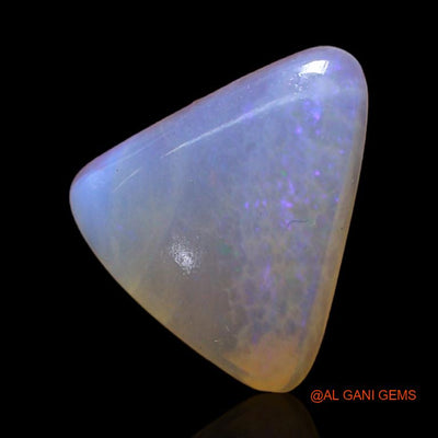 3.05 Cts Natural Australian Fire Opal Loose Gemstone Trillion Cabochon 12x10x3 mm A-234