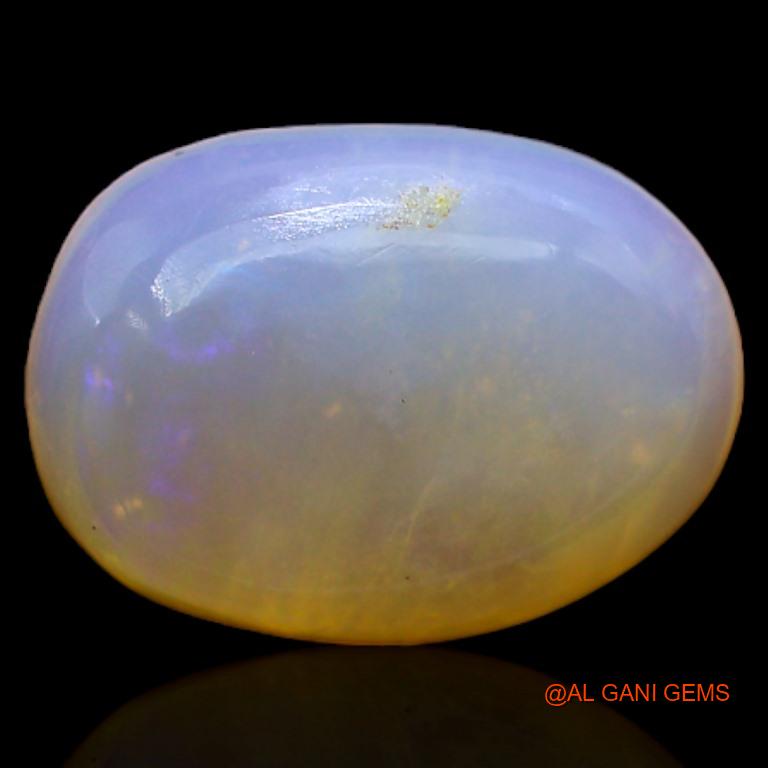 2.90 Cts Natural Australian Fire Opal Loose Gemstone Oval Cabochon 12x9x3 mm A-236