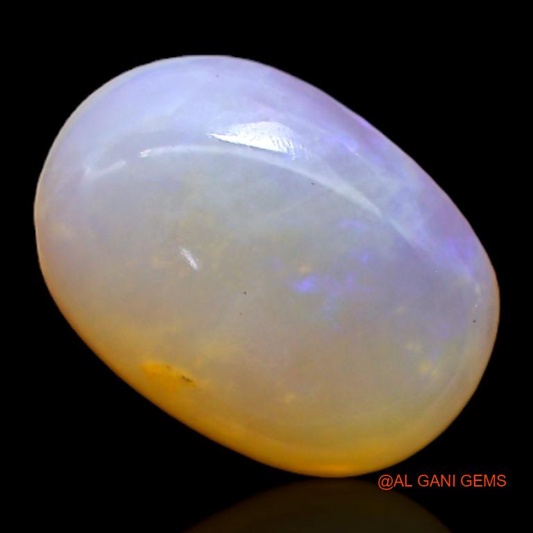 2.90 Cts Natural Australian Fire Opal Loose Gemstone Oval Cabochon 12x9x3 mm A-236