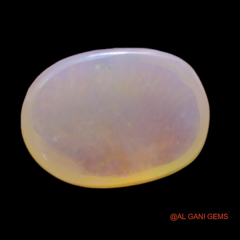 2.90 Cts Natural Australian Fire Opal Loose Gemstone Oval Cabochon 12x9x3 mm A-236