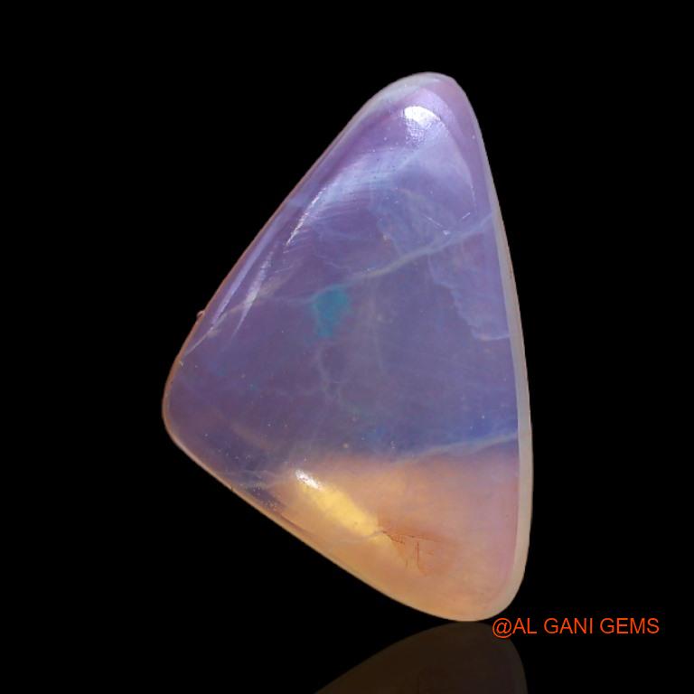 5.70 Cts Unheated Australian Fire Opal Loose Gemstone Oval Cabochon Natural 18x10x4 mm A-238