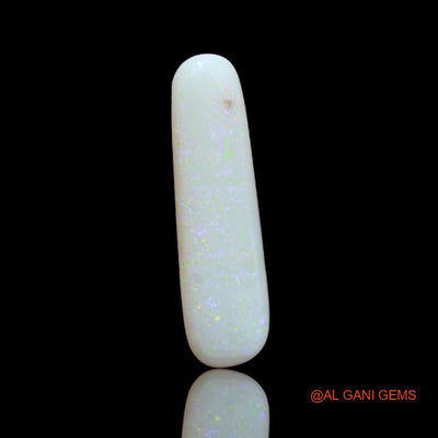 7.70 Cts Natural Australian Fire Opal Loose Gemstone Fancy Cabochon 28x8x5 mm A-23