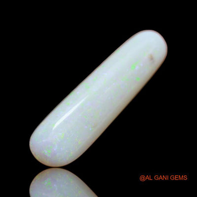 7.70 Cts Natural Australian Fire Opal Loose Gemstone Fancy Cabochon 28x8x5 mm A-23