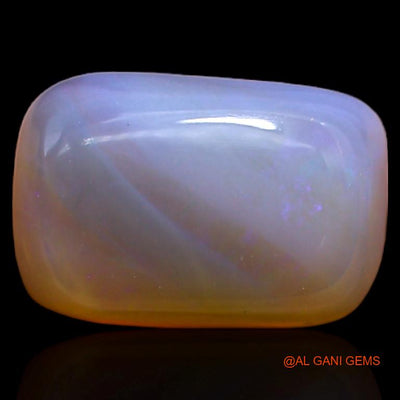 3.10 Cts Natural Australian Fire Opal Loose Gemstone Square Cabochon 10x7x4 mm A-243